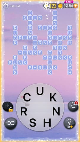 Word Crossy Level 749 Answers