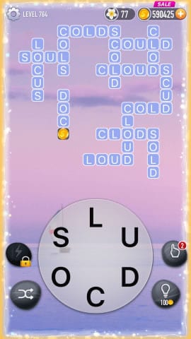 Word Crossy Level 764 Answers