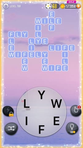Word Crossy Level 769 Answers