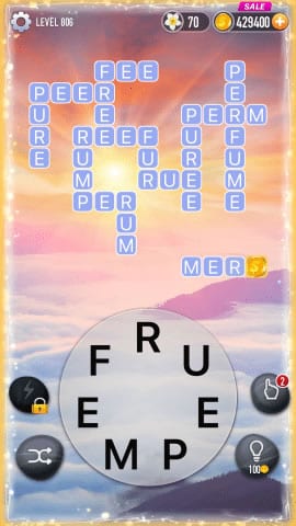 Word Crossy Level 806 Answers