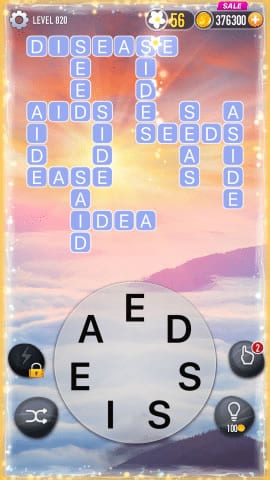 Word Crossy Level 820 Answers