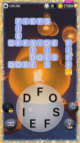 Word Crossy Level 846 Answers