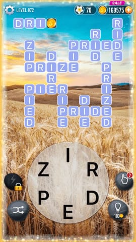 Word Crossy Level 872 Answers