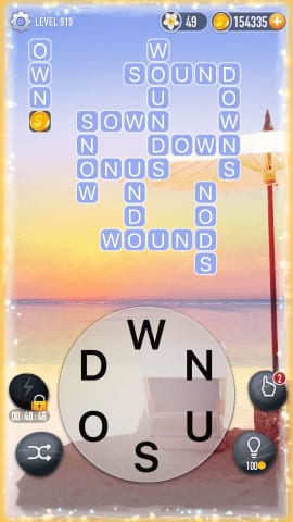 Word Crossy Level 919 Answers