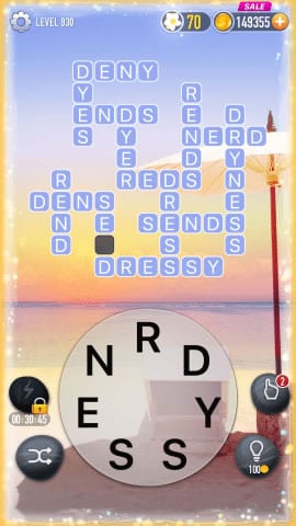 Word Crossy Level 930 Answers