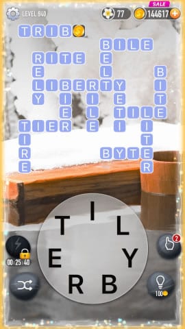 Word Crossy Level 940 Answers