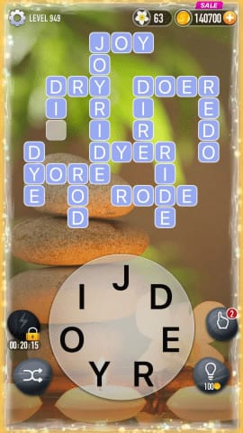 Word Crossy Level 949 Answers