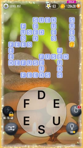 Word Crossy Level 952 Answers