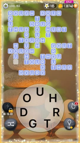 Word Crossy Level 953 Answers