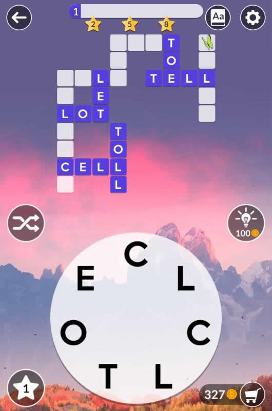 Wordscapes Daily Puzzle November 9 2018 Answers